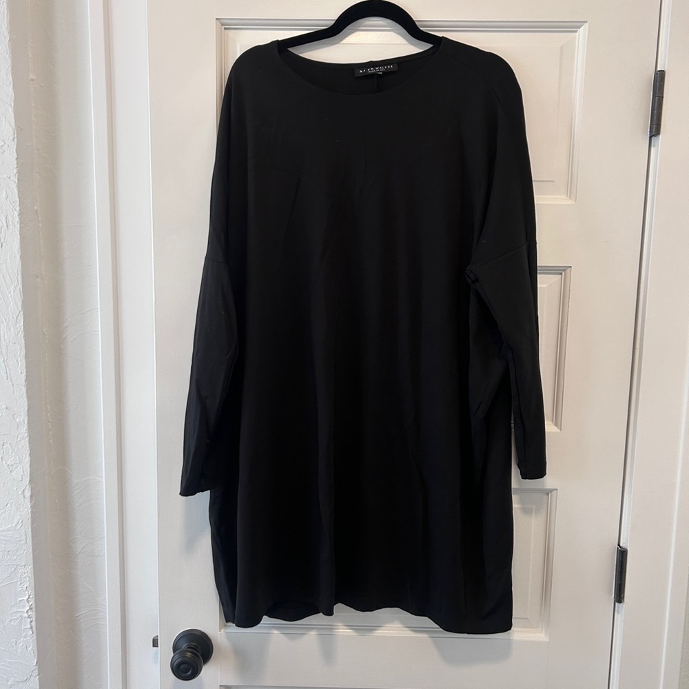 bryn Walker Charcoal Long Sleeve Tunic
